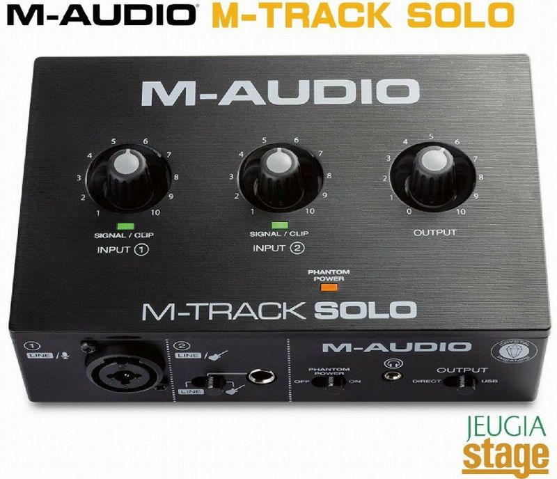 M-AUDIOM-TrackSoloエムオーディオUSBオーディオインターフェイス