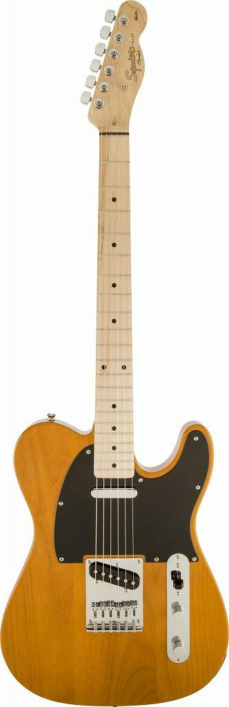 SquierbyFenderAffinitySeries™Telecaster&reg;MapleFingerboardButterscotchBlondeSETスクワイヤテレキャスターエレキギターメイプルネックバタースコッチブロンド