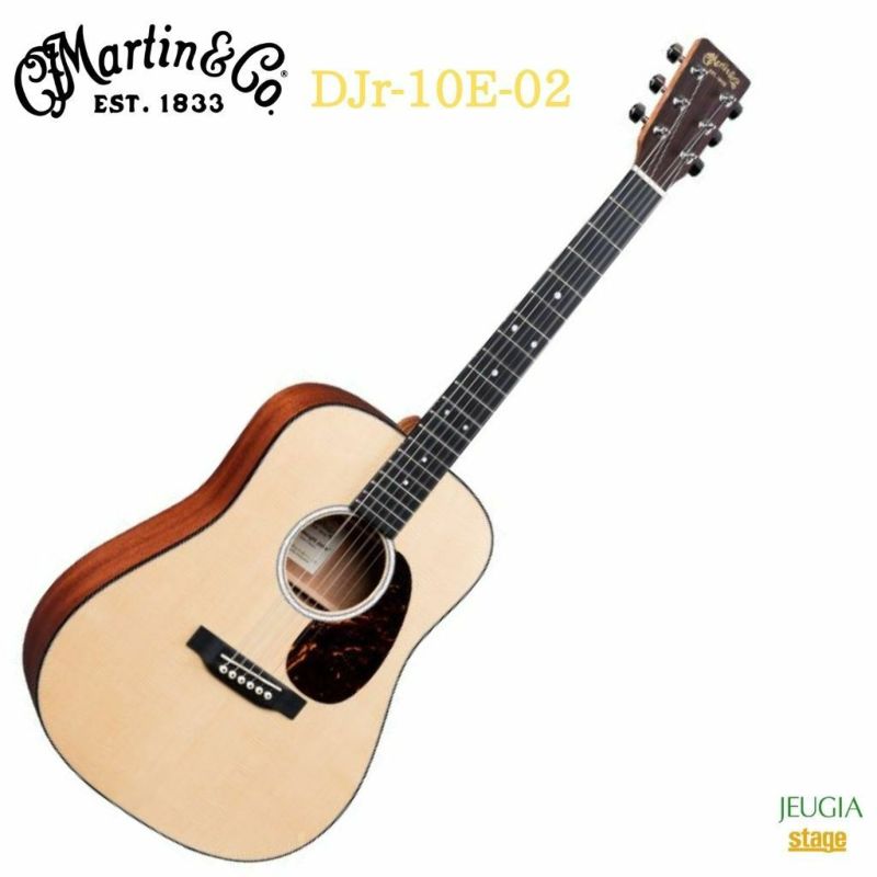 MartinDJr-10E-02マーチンアコースティックギターフォークギターアコギエレアコドレッドノートジュニア