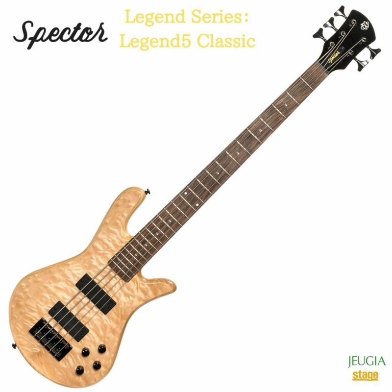 Spector Legend Series：Legend5 Classic Natural Glossスペクター エレキベース ナチュラル |  JEUGIA