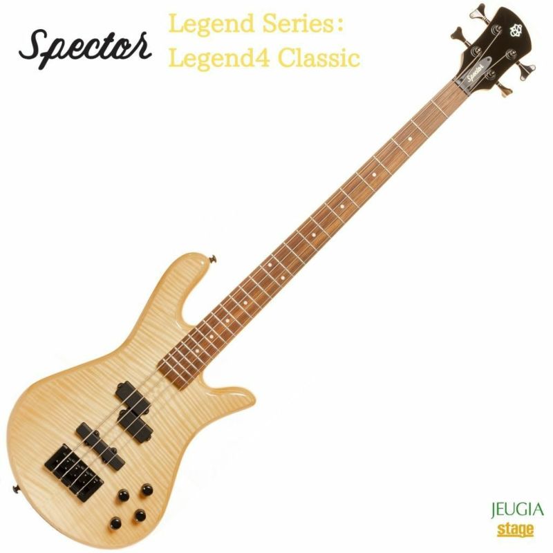 Spector Legend Series：Legend4 Classic Natural Glossスペクター エレキベース ナチュラル |  JEUGIA