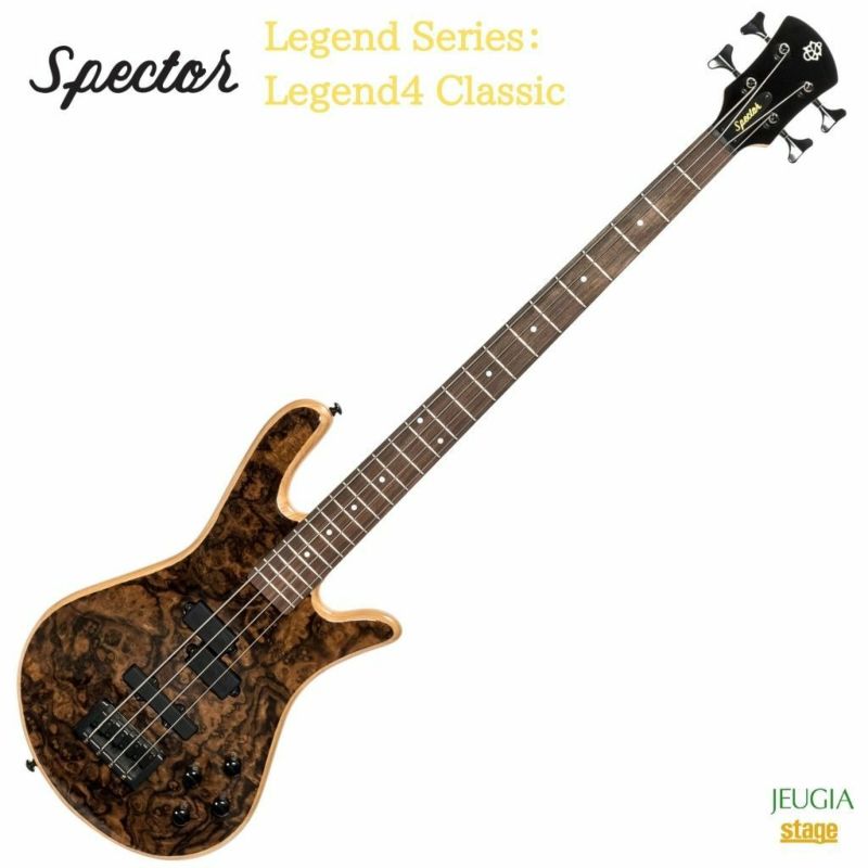 SpectorLegendSeries：Legend4ClassicClearGlossスペクターエレキベースナチュラル