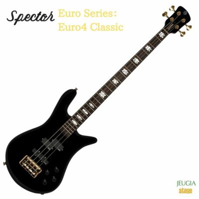 Spector Euro Series：Euro4 Classic Blackスペクター エレキベース