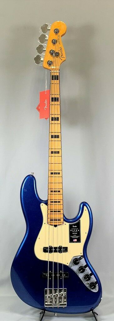 FenderAmericanUltraJazzBass&#174;CobraBlueフェンダーアメリカンウルトラジャズベースブルー【店頭受取対応商品】