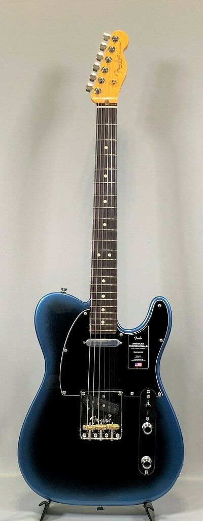 Fender American Professional II Telecaster® Dark Nightフェンダー エレキギター  アメリカンプロフェッショナル ブルー テレキャスター※こちらの商品はお取り寄せとなります。在庫確認後ご連絡します。 | JEUGIA