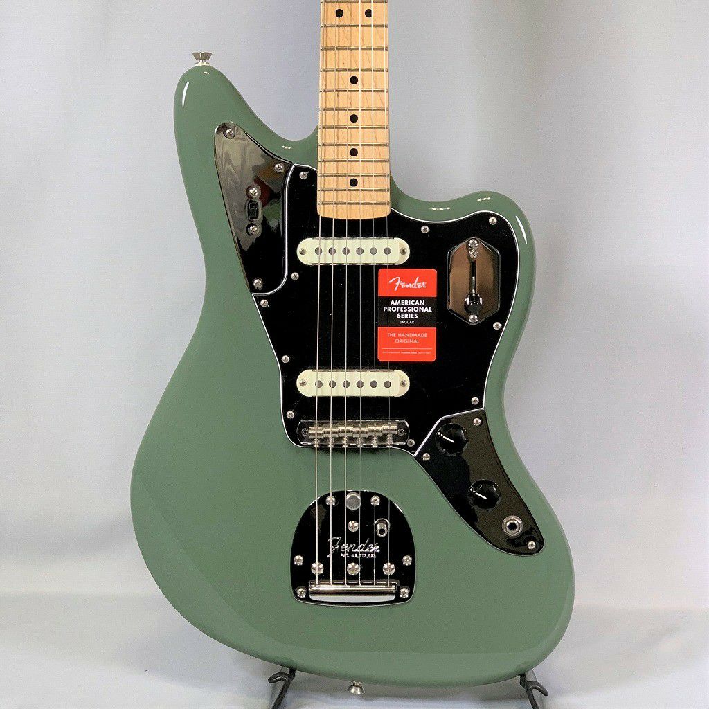 FenderAmericanProfessionalJaguar®AntiqueOliveMapleFingerboardフェンダーアメリカンプロフェッショナルジャガーアンティークオリーブ