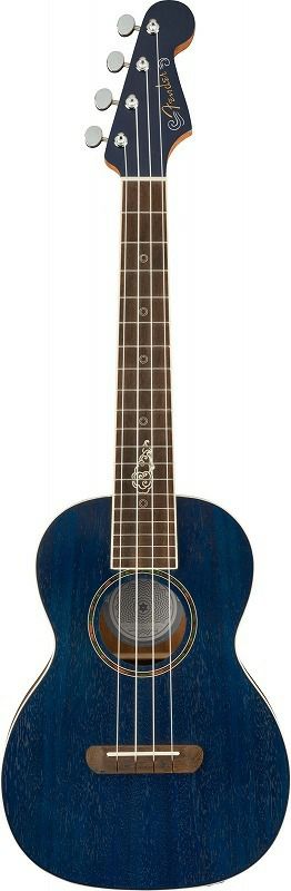 Fender Dhani Harrison Uke Walnut Fingerboard Sapphire Blue