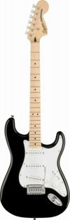 SquierbyFenderAffinitySeries?Stratocaster?Blackスクワイヤストラトキャスターエレキギターブラック【Stage-RakutenGuitarSET】