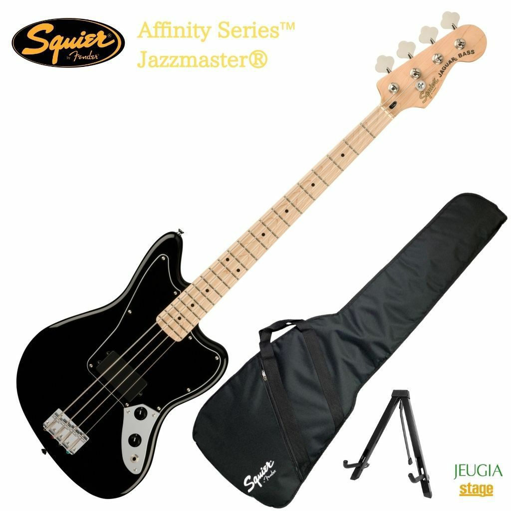Squier by Fender Affinity Series® Jaguar® Bass H Black 