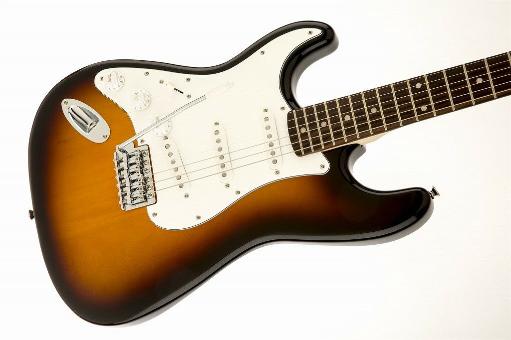 SquierbyFenderAffinitySeries™Stratocaster&reg;Left-HandedBrownSunburstSETスクワイヤストラトキャスターレフトハンド左利き用エレキギターブラウンサンバースト