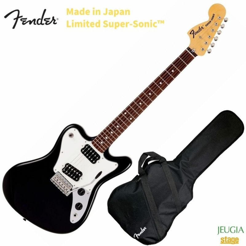 FenderMadeinJapanLimitedSuper-Sonic?Blackフェンダーエレキギター国産日本製スーパーソニックブラック