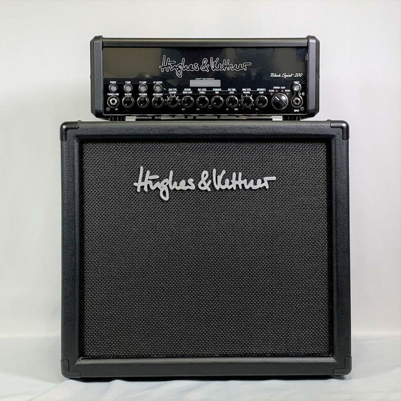 【中古】Hughes&KettnerBLACKSPIRIT200Head&TM112CabinetSetヒュース＆ケトナーソリッドアンプ