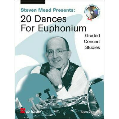 ユーフォニアムスコア】デ・ハスケ社 ヴィズディユーフォニウム(T.C.)のための20の舞曲集(CD付)20 Dances for Euphonium  (T.C.)(+CD) | JEUGIA