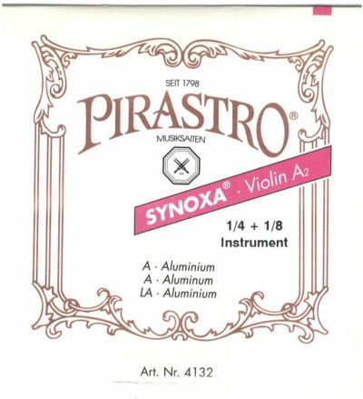 分数バイオリン弦】PIRASTRO SYNOXA 1/4+1/8サイズ A線ピラストロ