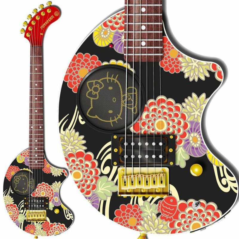FERNANDESZO-3HK'20KABUKUアンプ内蔵エレキギター【フェルナンデスZO3ハローキティ】ぞーさんギターかわいい