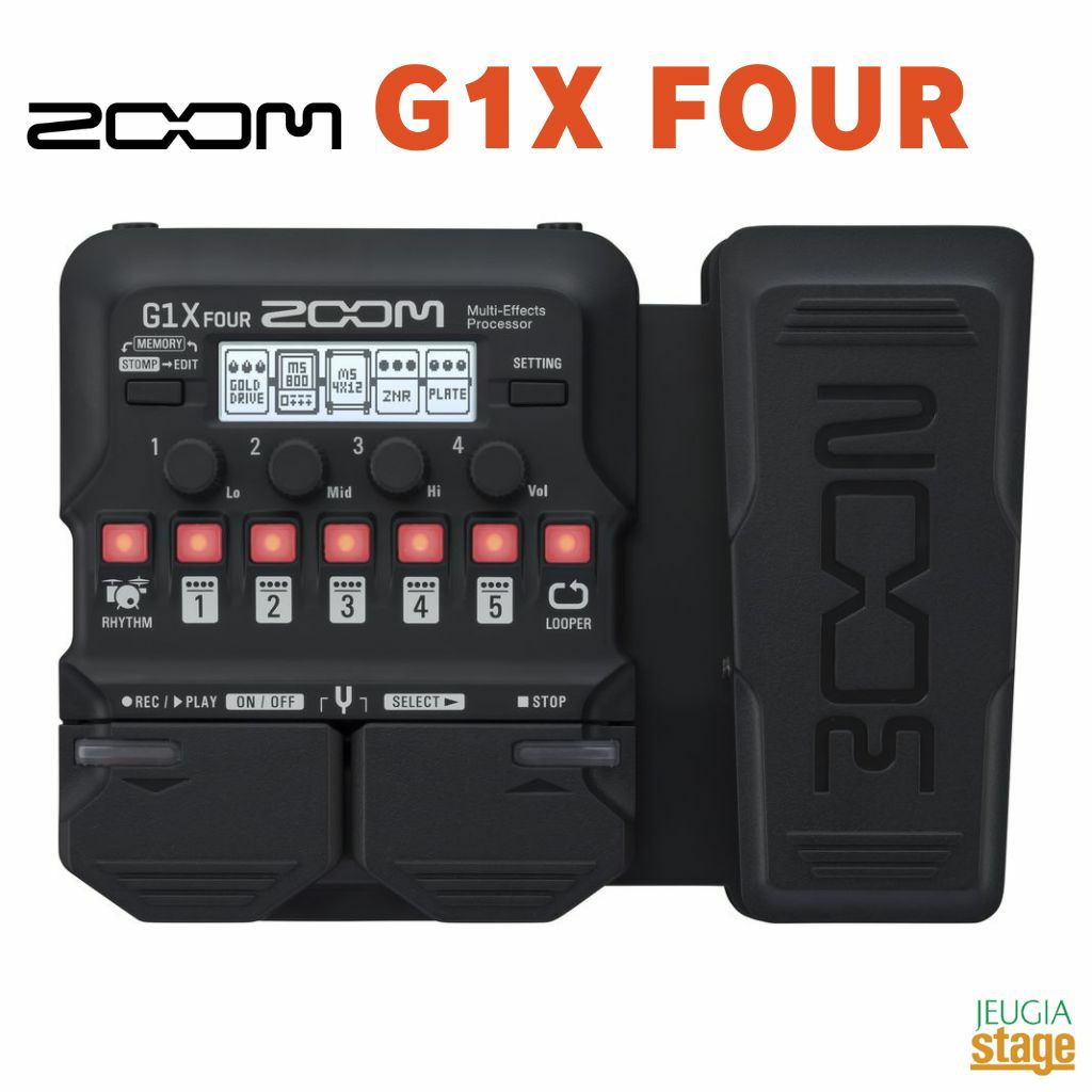 ZOOMG1XFOURズームマルチエフェクター【店頭受取対応商品】