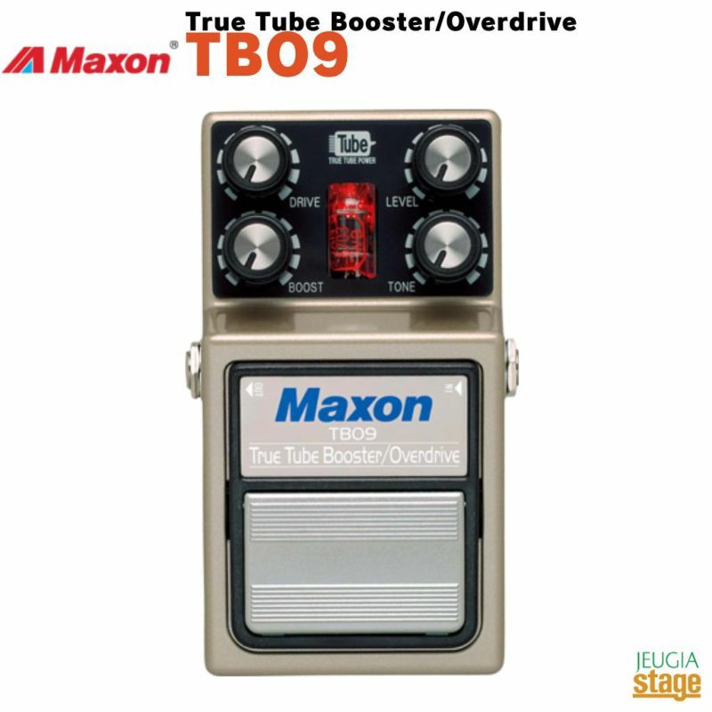 Maxon True Tube Booster/Overdrive TB09　＜マクソン　 真空管オーバードライブ＞【お取り寄せ】※こちらの商品はお取り寄せとなります。在庫確認後ご連絡します。 | JEUGIA