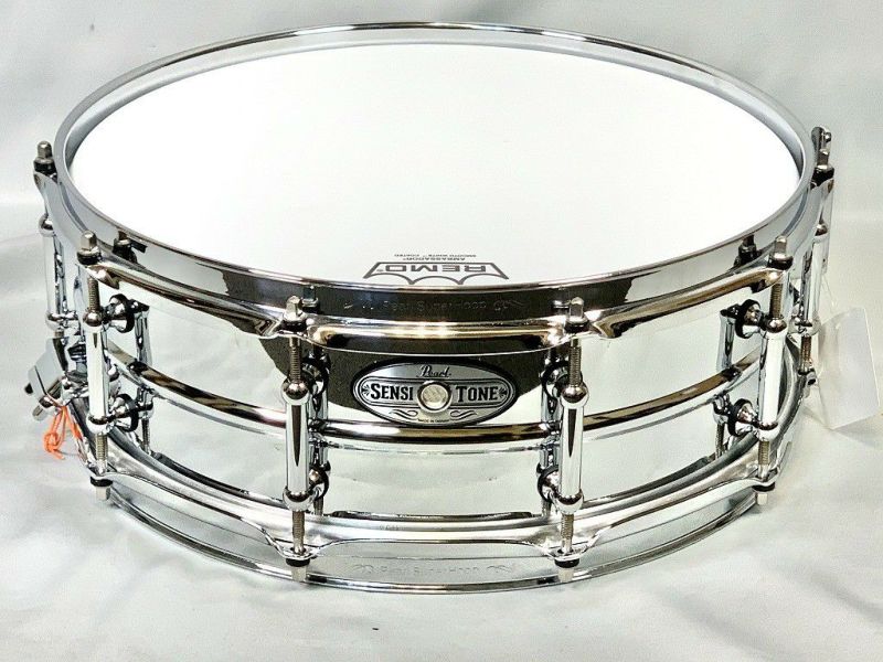 【1点限り30%OFF展示特価】【限定生産モデル】PEARLSTA1450SSensiToneBeadedSteelSnareDrumsパールスネアドラムセンシトーンビーデッド・スチール