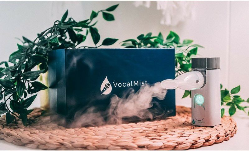【乾燥から喉を守る！】Vocal Mist Portable Nebulizer ヴォーカルミスト ネブライザー ボイスケア 保湿ケア　乾燥対策 |  JEUGIA