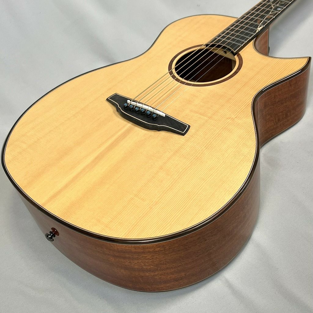 NagaGuitarsS-60GACナガギタースアコースティックギターフォークギターフィンガーピックカッタウェイナチュラル