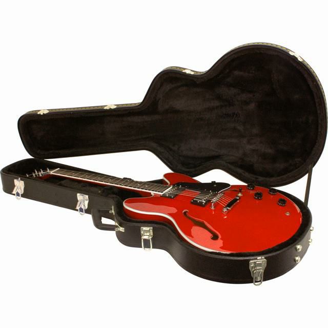 KYORITSUSA120＜キョーリツセミアコースティックギター(ギブソンES335タイプ)用ハードケース＞【商品番号10010635】