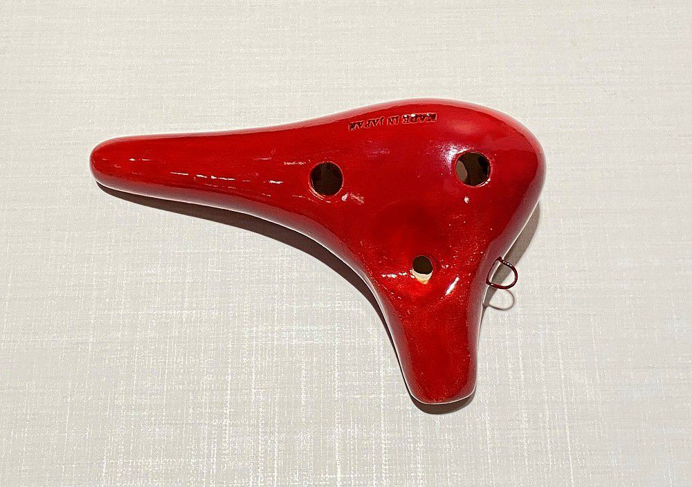 ※チェック待ち※POPOLOポポロオカリナソプラノF管NU-SFえんじ