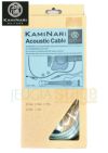 KAMINARI K-AC3SS 【3M S-S】Acoustic Guitar Cable神鳴 カミナリ