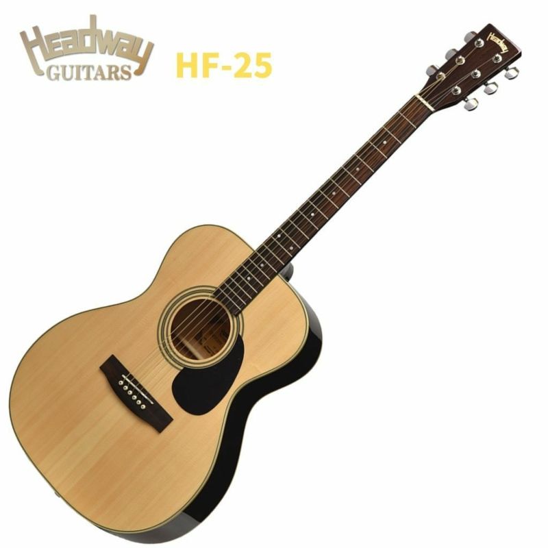 HeadwayHF-25NANaturalヘッドウェイアコースティックギターアコギフォークギターユニバースシリーズナチュラル