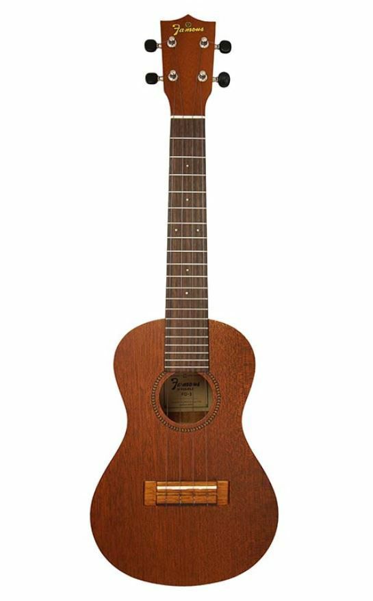 【送料無料】FamousFamousFC-3＜フェイマスコンサートウクレレ＞【国産マホガニー/コンサート・ウクレレ】【商品番号10009834】