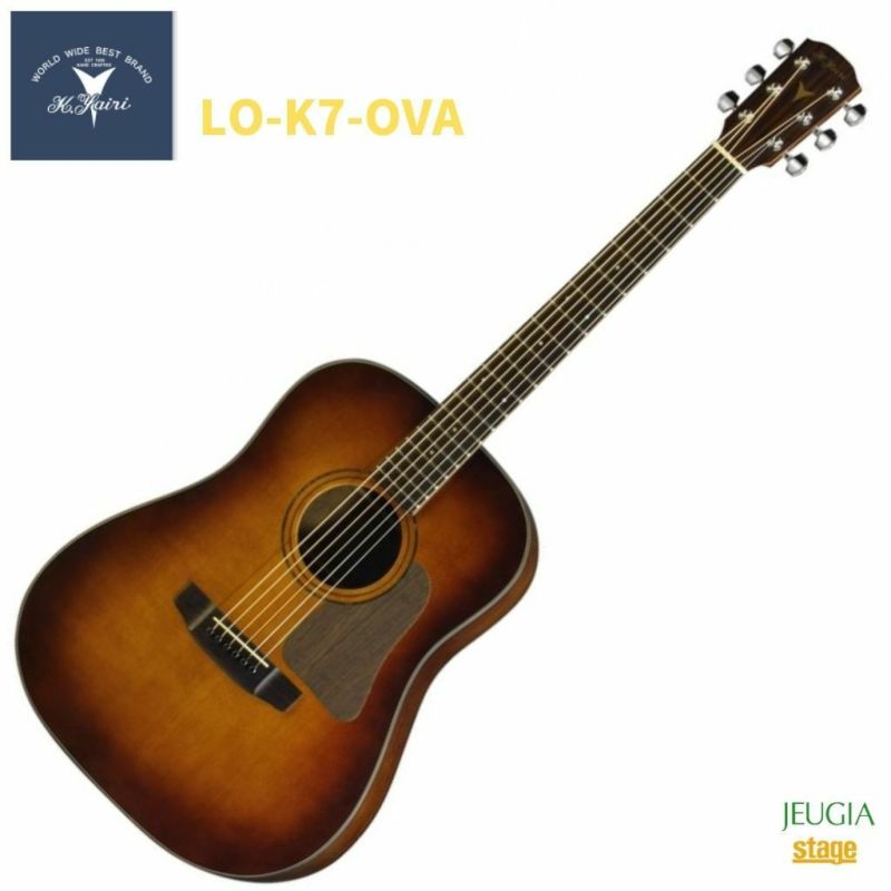 K.Yairi LO-K7-OVA VSヤイリ アコースティックギター フォークギター サンバースト | JEUGIA