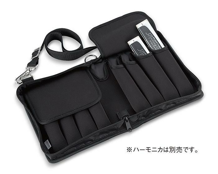 SUZUKISHC-8＜スズキハーモニカ21穴複音ハーモニカ8本ケース＞【商品番号】