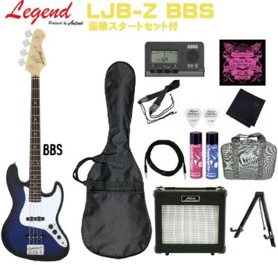 Legend LJB-Z BBS Blue Black Sunburst SET レジェンド エレキベース