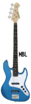 LegendLJB-ZMBLMetallicBlueSETレジェンドエレキベースジャズベースメタリックブルーセット