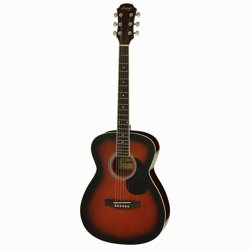 Legend FG-15 RS Red Shade 【ケース付き】レジェンド アコースティックギター アコギ フォークギター レッド  シェード※こちらの商品はお取り寄せとなります。在庫確認後ご連絡します。 | JEUGIA