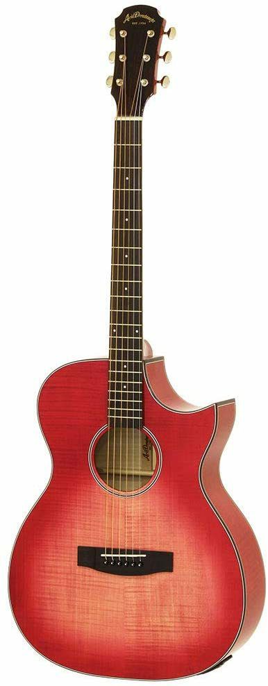 ARIA AF-107CE FMPKアリア　アコースティックギター アコギ フォークギター ピンク | JEUGIA