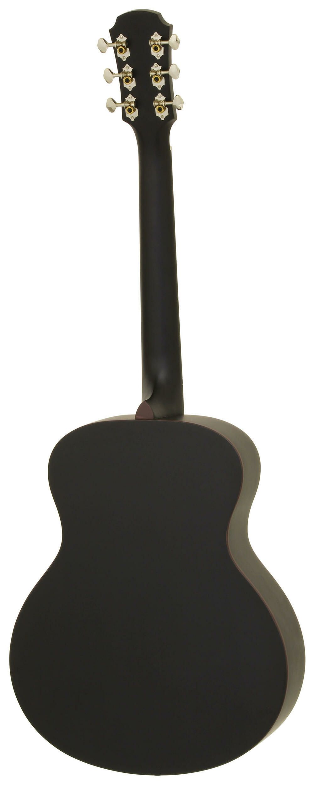 ARIAAria-151MTBKLil'Ariaアリア入門用アコースティックギターブラック初心者セット小物付き教則本付きBlackミニギター