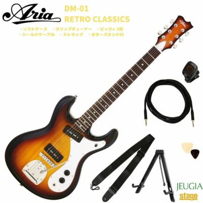 Aria Pro II DM-01 3TS 3ToneSunburst RETRO CLASSICSアリア エレキ