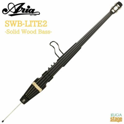 ARIA SWB-LITE2 BK Black, Matt Finish アリア アップライトベース