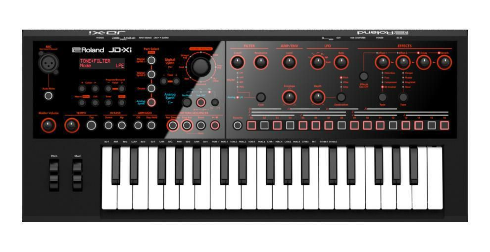 Roland JD-Xi ローランド シンセサイザー 【Synthesizer】※こちらの 