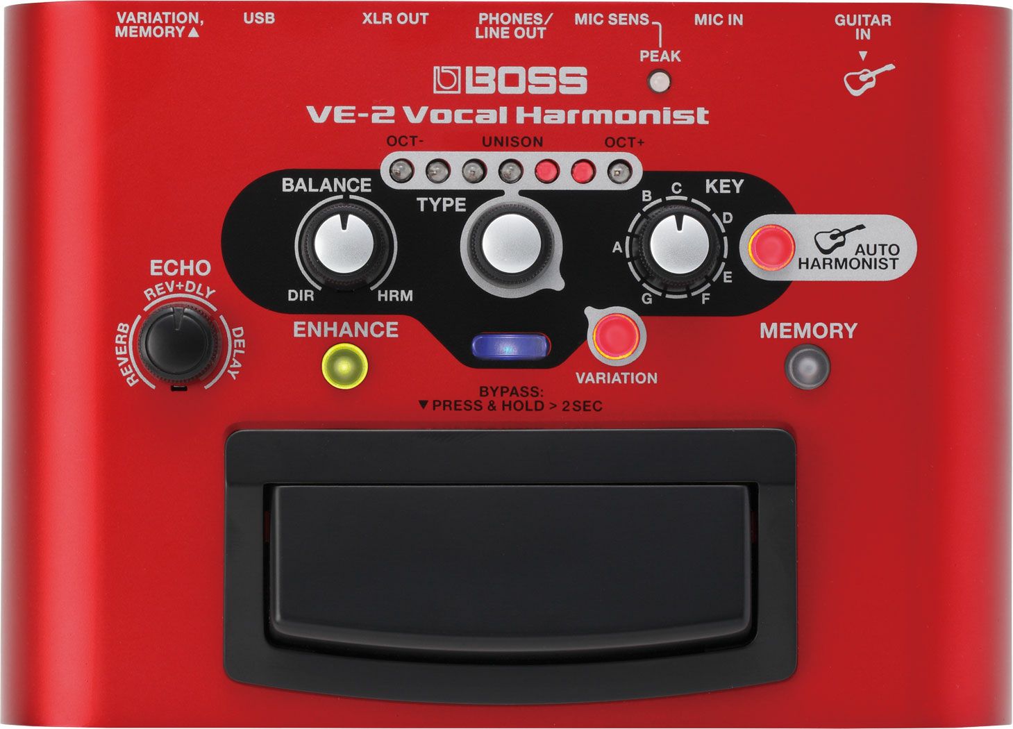 BOSSVE-2VocalHarmonistボスボーカルエフェクター【店頭受取対応商品】