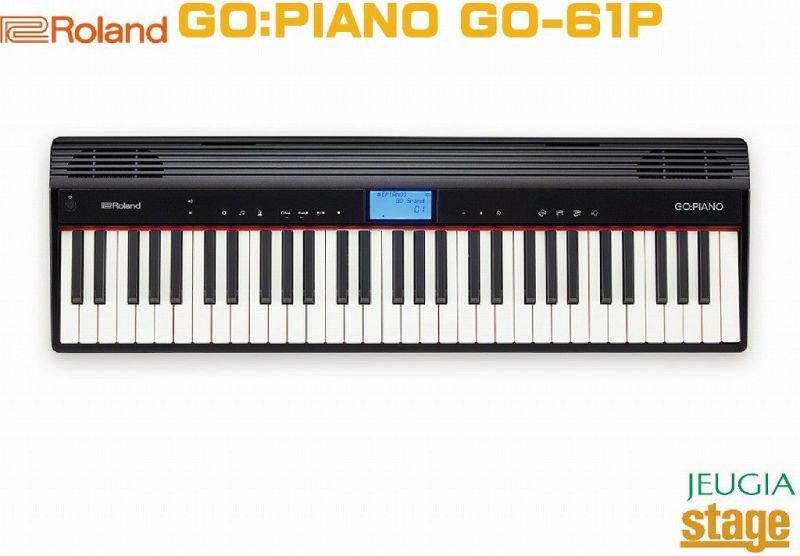 Roland GO:PIANO GO-61P ローランド キーボード ゴーピアノ 61鍵 | JEUGIA