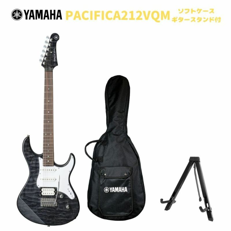 YAMAHAPACIFICA212VQMTBLヤマハエレキギターパシフィカPACシリーズトランスルーセントブラック【店頭受取対応商品】