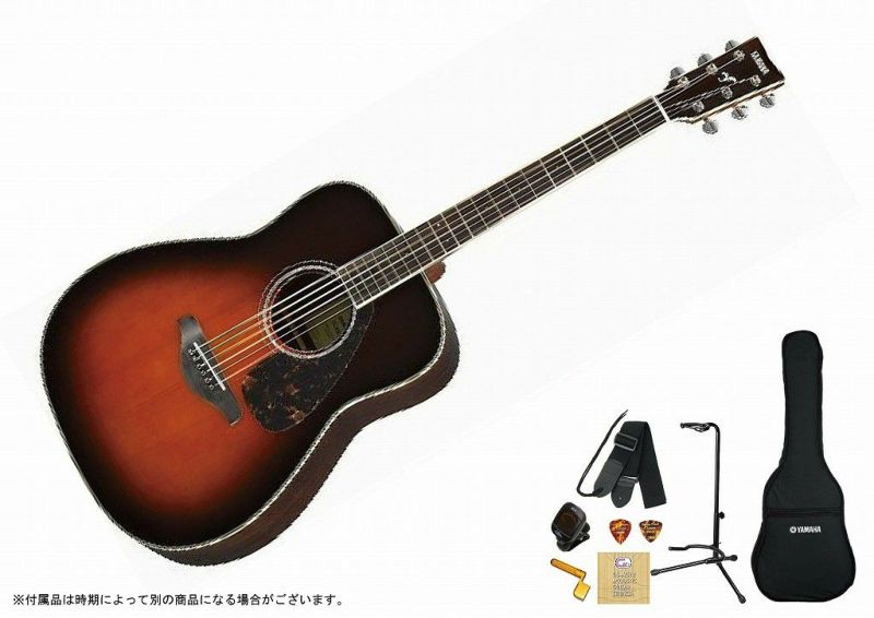 YAMAHAFGSeriesFG830TBSSETヤマハアコースティックギターアコギタバコブラウンサンバーストセット【初心者セット】【アクセサリー付】