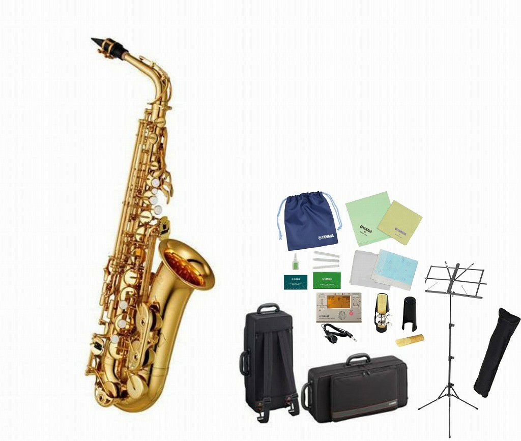 YAMAHAYAS-480ヤマハアルトサックスサックス【初心者セット】【アクセサリー20点セット】