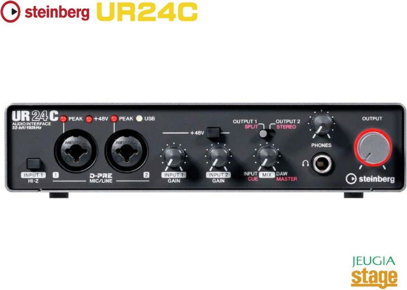 使用者は非喫煙者ですSteinberg UR24C オーディオインターフェース USB3.0