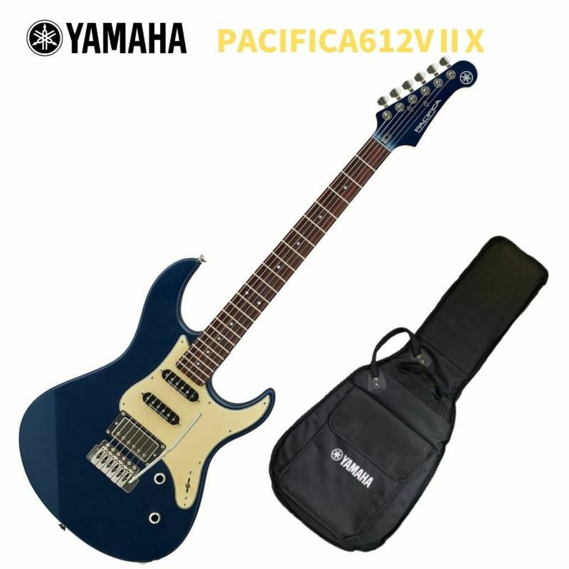 YAMAHAPACIFICA612VIIXMSBヤマハエレキギターパシフィカマットシルクブルー