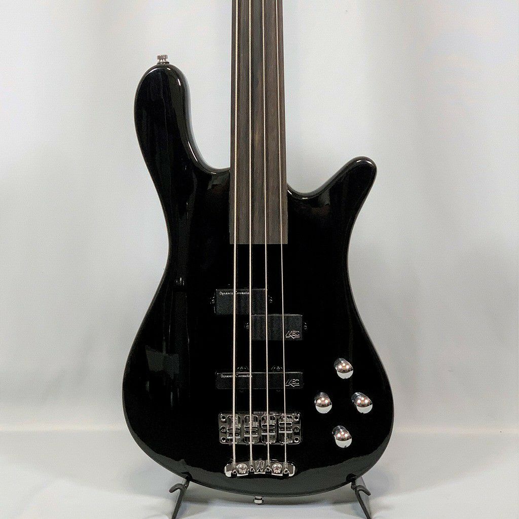 WarwickRockbassSeriesStreamerLX4Fretless-BlackSolidHighPolishワーウィックストリーマーアクティブフレットレス