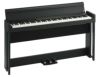 【高低自在椅子・ヘッドホンセット】KORGC1AirBKDIGITALPIANOコルグ電子ピアノブラック【お客様組立て品】