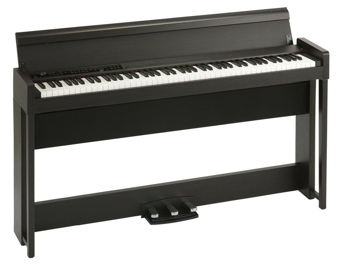 【高低自在椅子付セット】KORGC1AirBWDIGITALPIANOコルグ電子ピアノブラウン【お客様組立て品】