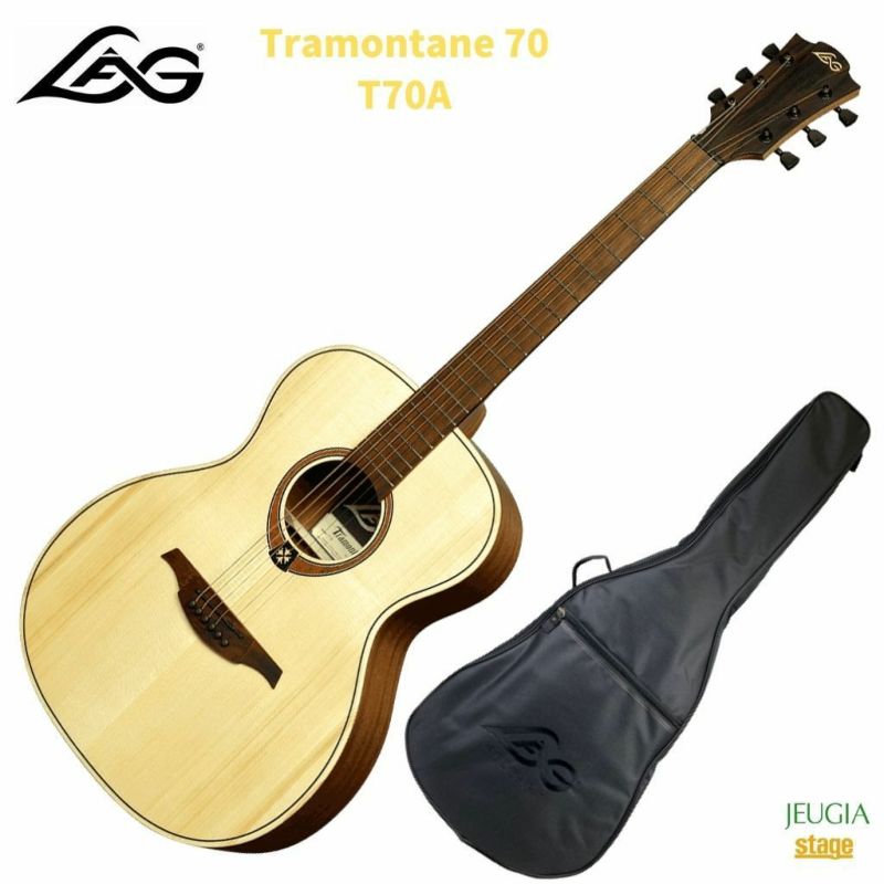 LAG GUITARS Tramontane 70 T70A ラグ アコースティックギター アコギ フォークギター 【Guitar SET】 |  JEUGIA